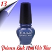 Original Konad Nail Stamping Princess Lack Chic Blue Nr.13