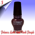 Original Konad Nail Stamping Princess Lack Dark Purple Nr.5