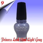 Original Konad Nail Stamping Princess Lack Light Gray Nr.9