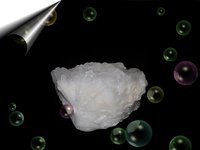 Kristall Gestein ~ Bergkristall Klar