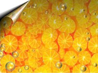 Nailart Fimo Früchte ~ Einleger Orangen