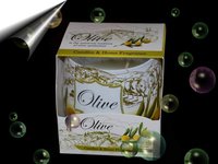 Duftkerze im Glas ~ Olive